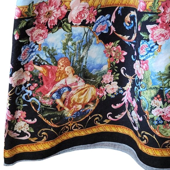 Bernie Dexter Womens Sharon Dress Floral Manor Print 2X Rockabilly Retro Pinup B - Picture 5 of 16